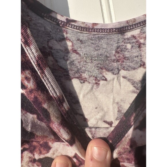 Mossimo Women's Medium Purple Tank Top Cotton Blend Round Neck - Picture 2 of 4